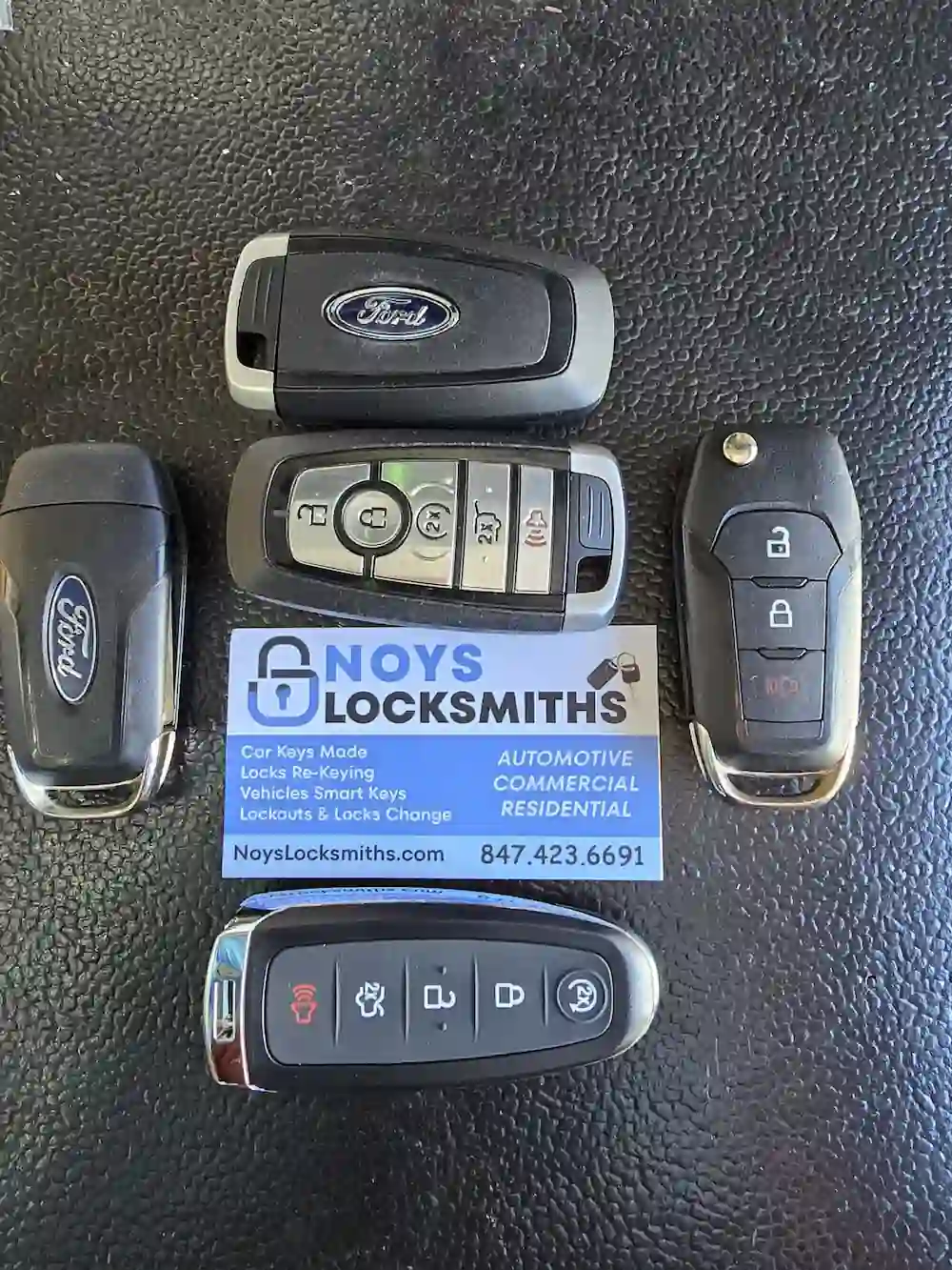 Ford key fob replacement North Shore