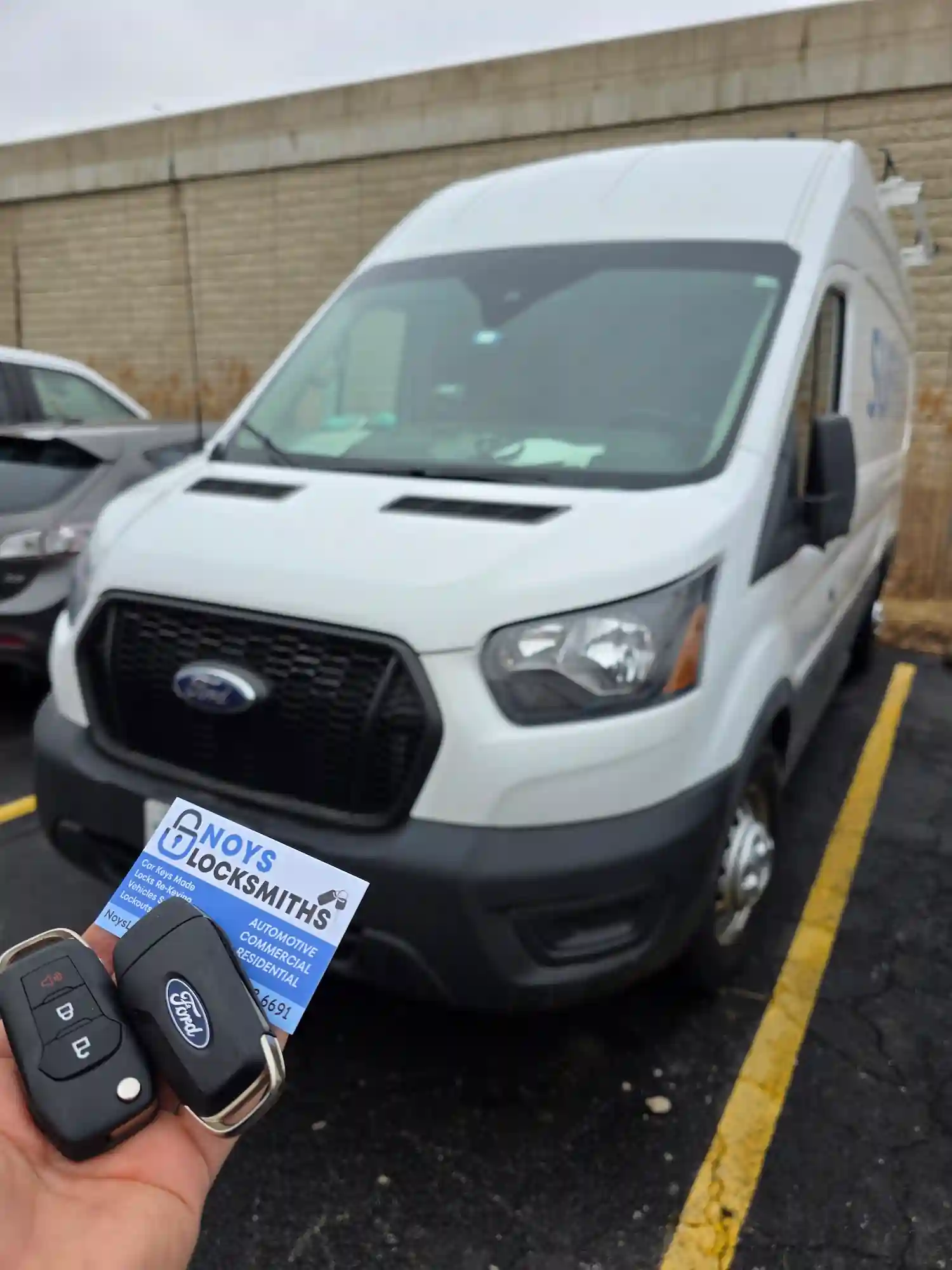 Ford Transit flip key replacement